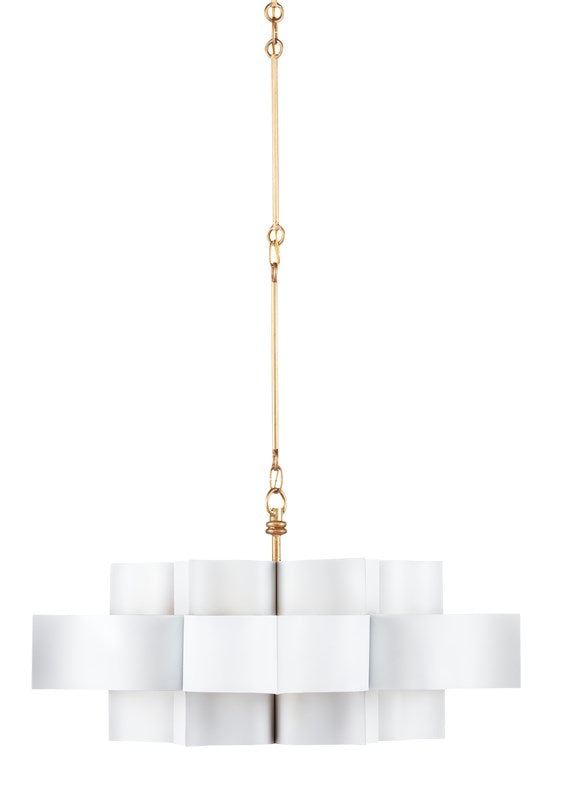 Grand Lotus Large Chandelier by Currey and Company