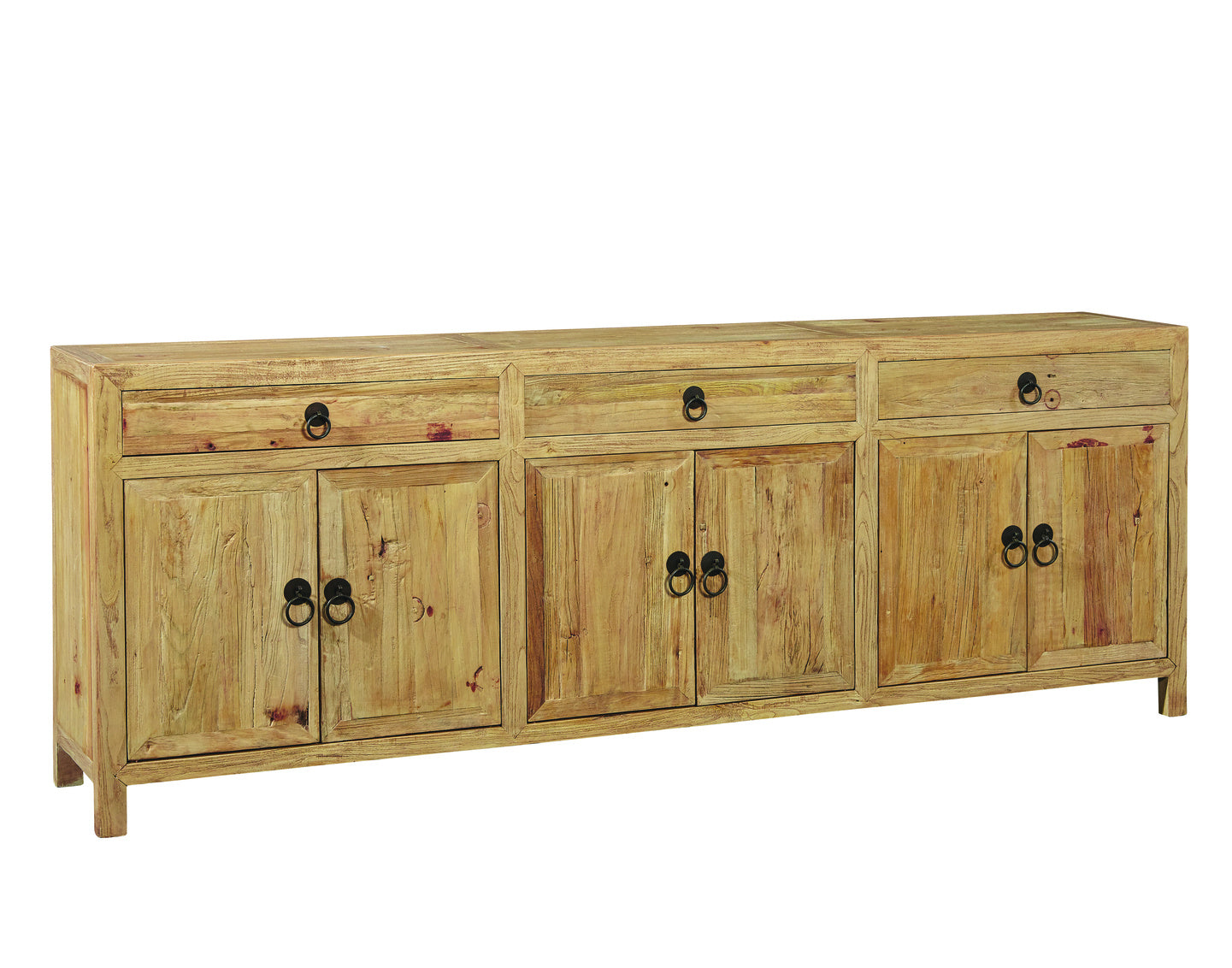 Large Dining Room Old Elm Sideboard by Furniture Classics