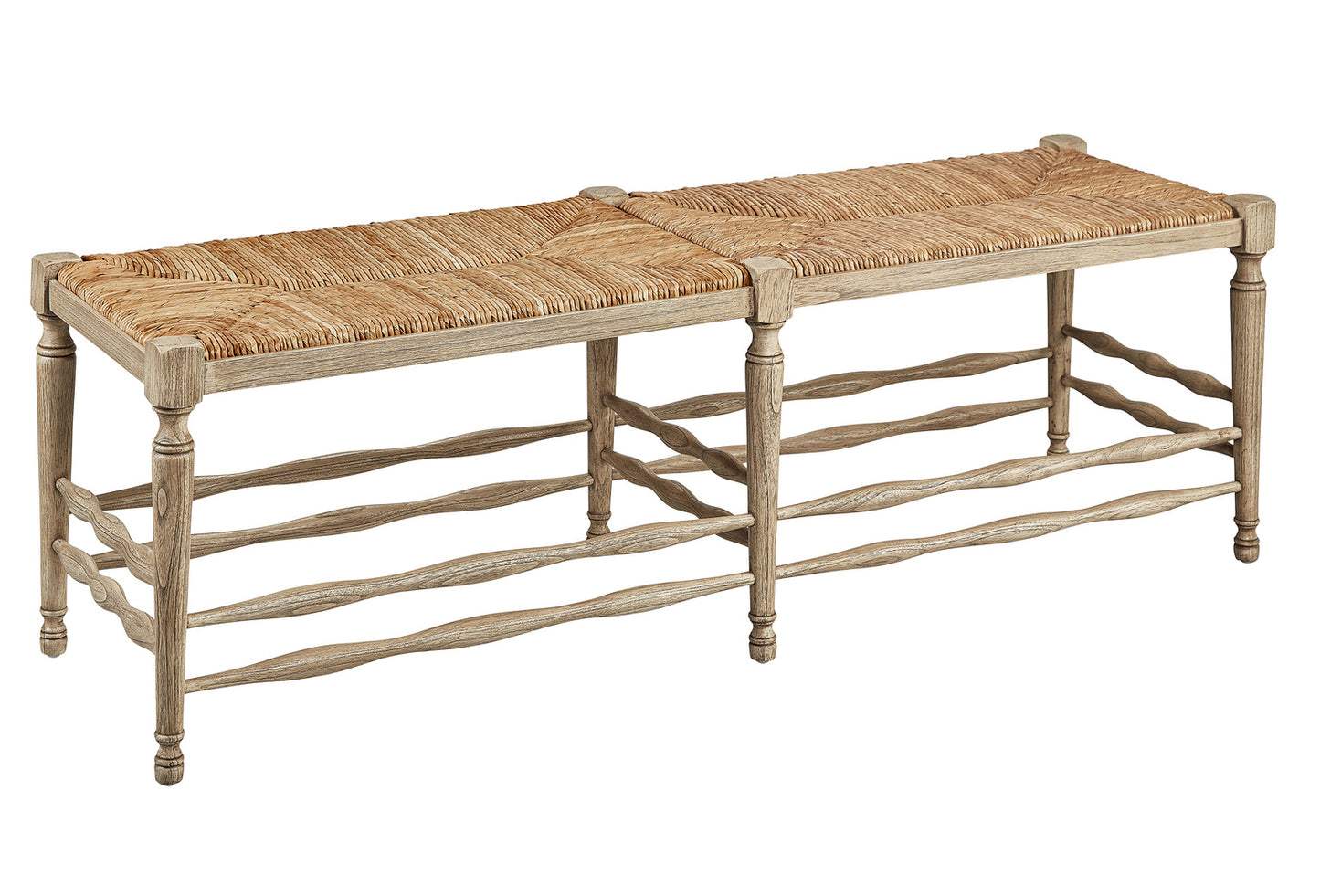 Reed Country French Bench by Furniture Classics