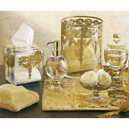 Baroque Gold Canister with Lid - Maison de Kristine