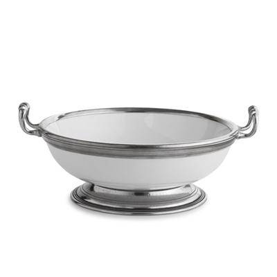 Tuscan Medium Footed Bowl with Handles - Maison de Kristine