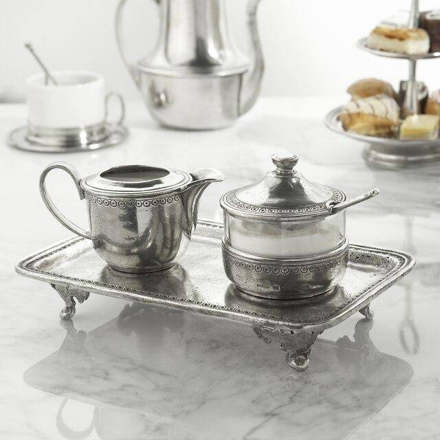 Anna Caffe Creamer in Pewter - Maison de Kristine