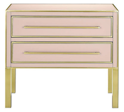 Arden Pink Chest Nightstand - Maison de Kristine