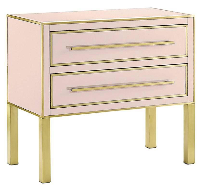 Arden Pink Chest Nightstand - Maison de Kristine