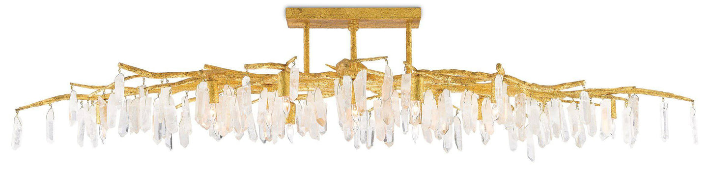 Forest Light Semi-Flush Chandelier - Maison de Kristine