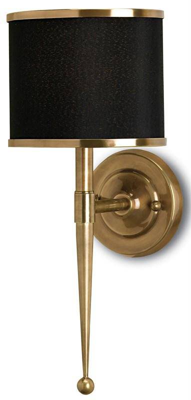 Primo Black Brass Wall Sconce - Maison de Kristine