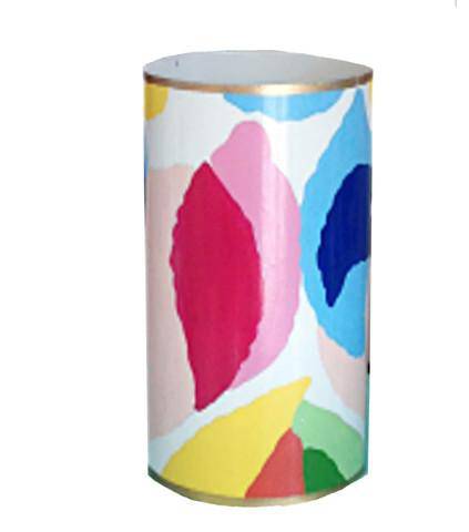 Modern Hand Painted Tole Pencil Holder - Maison de Kristine