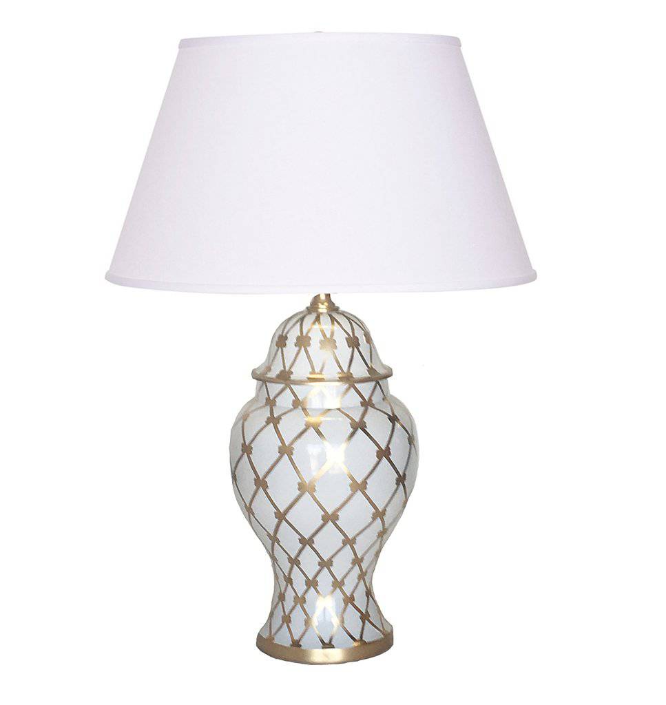 French Twist in Gold Table Lamp - Maison de Kristine