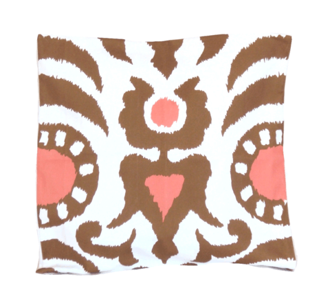 Brown Agra 22" Pillow By Dana Gibson - Maison de Kristine