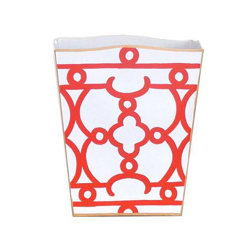 Orange Ming Wastebasket by Dana Gibson - Maison de Kristine