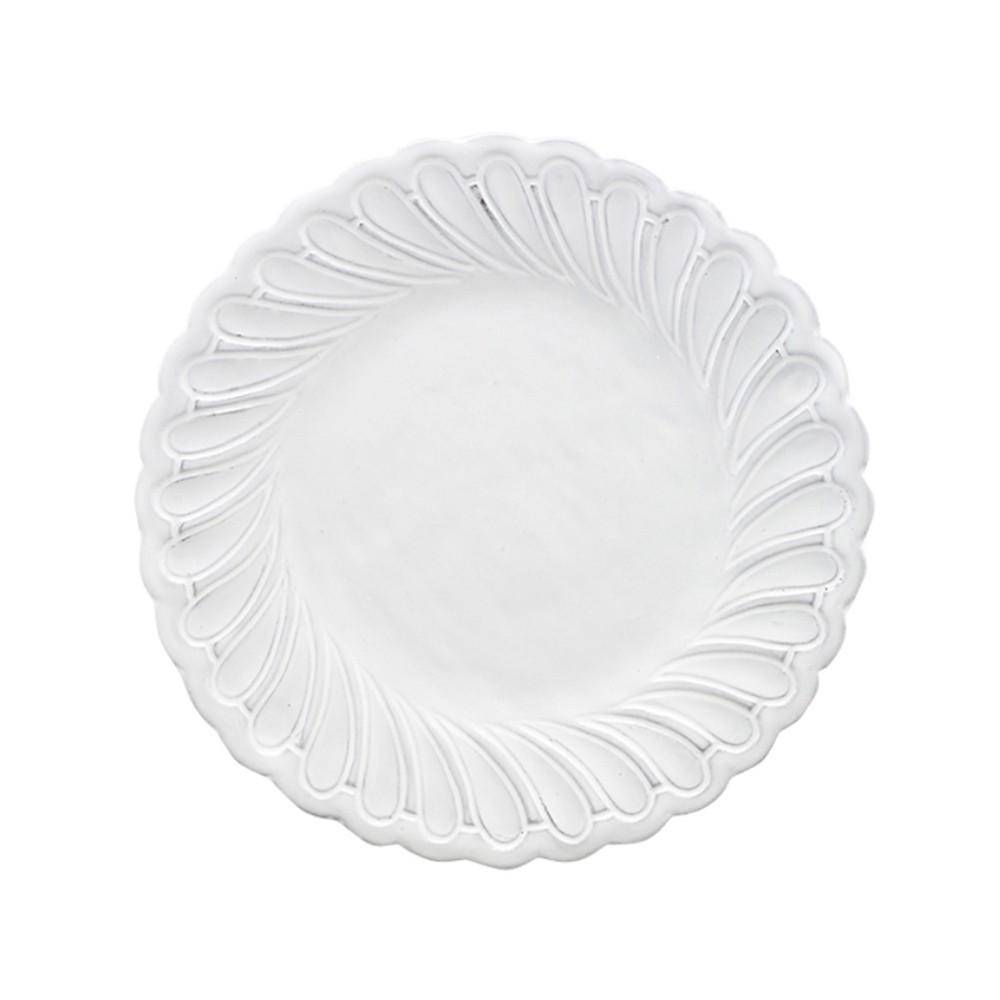 Bella Bianca Pique Salad Plate Set of 4 - Maison de Kristine