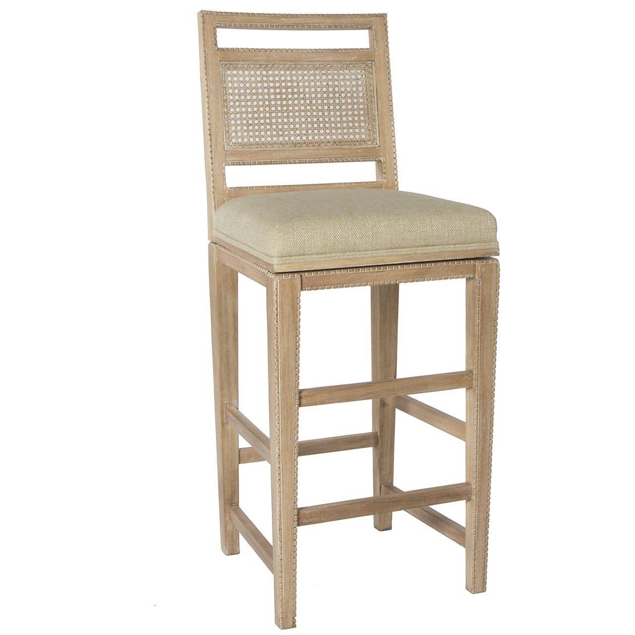 Olivia Swivel Barstool 29" Seat Height - Maison de Kristine