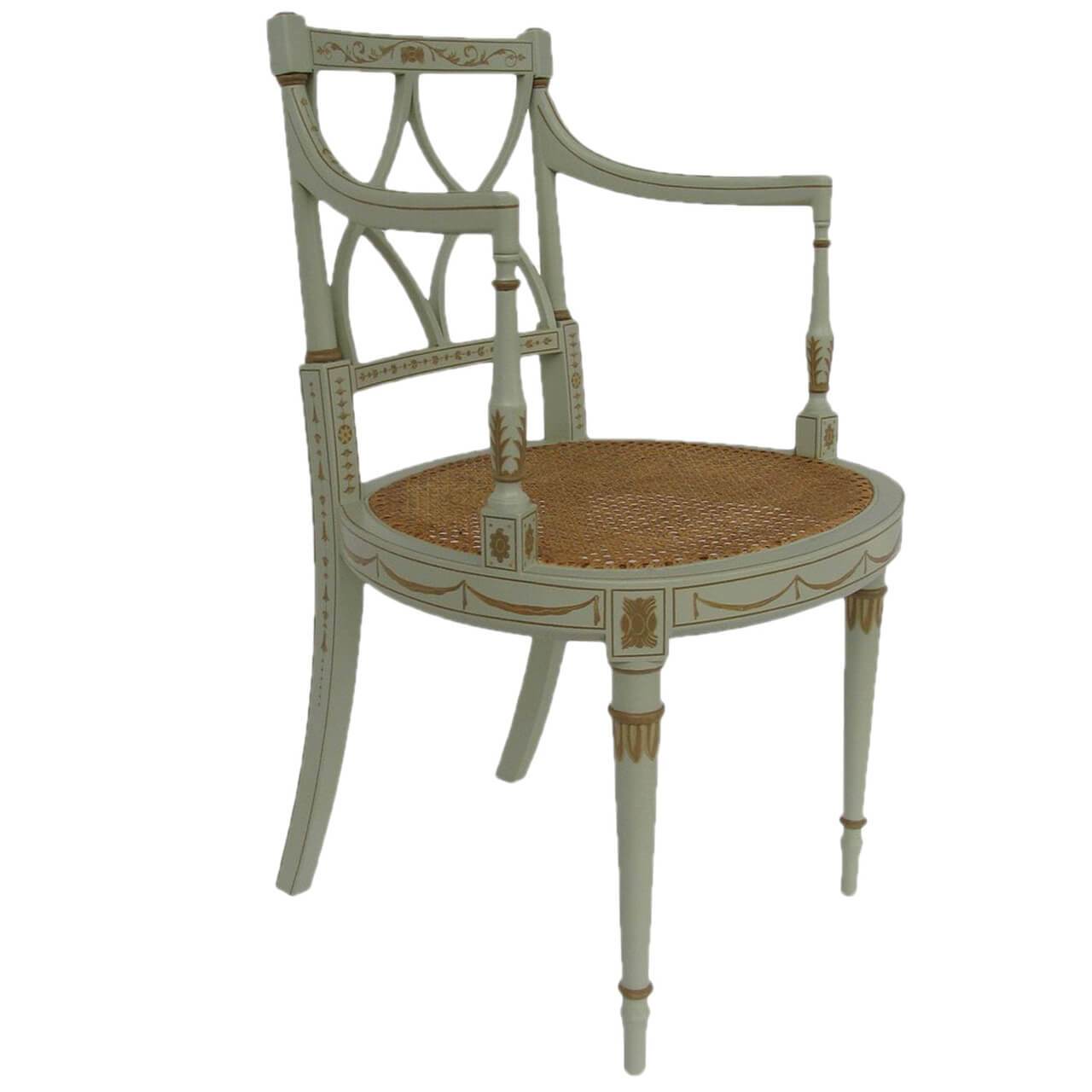 Julia Light Blue with Taupe Chair - Maison de Kristine