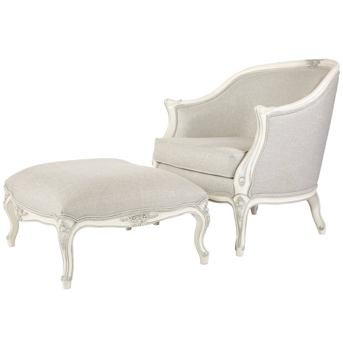 Megan Chair Silver Creme - Maison de Kristine