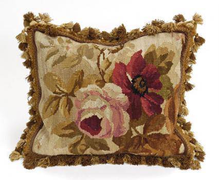 Handspun Rose Carmen Pillow - Maison de Kristine