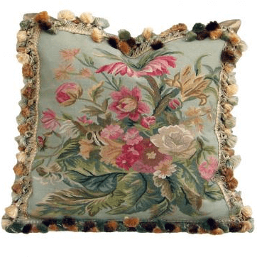 Aubusson Calla Green Pillow - Maison de Kristine