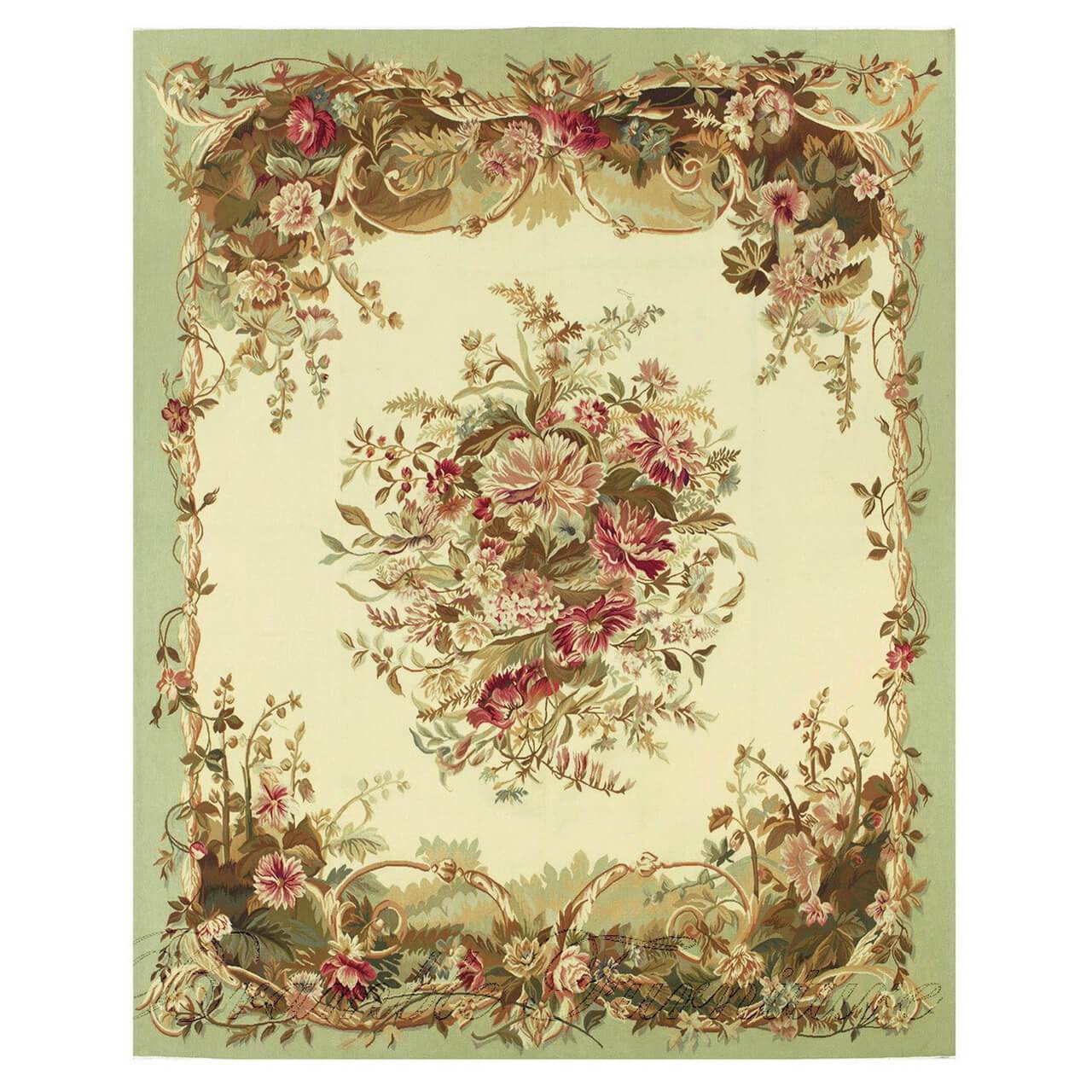 Hollyhock Aubusson Rug - Maison de Kristine