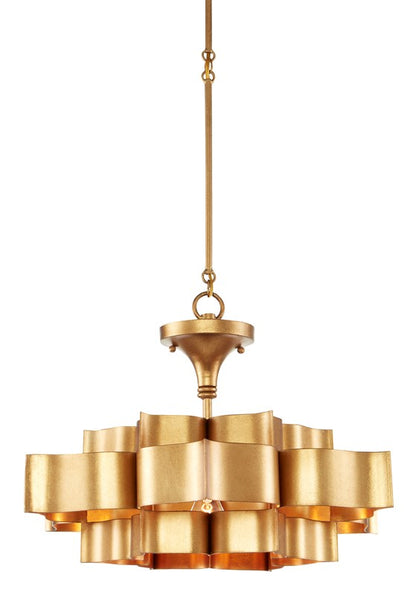 Grand Lotus Large Chandelier by Currey and Company