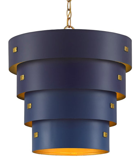 Graduation Blue Pendant by Currey and Company