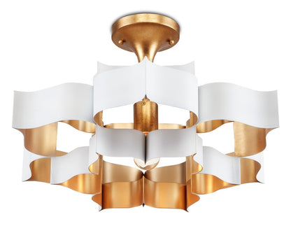 Grand Lotus Chandelier Small by Currey and Company