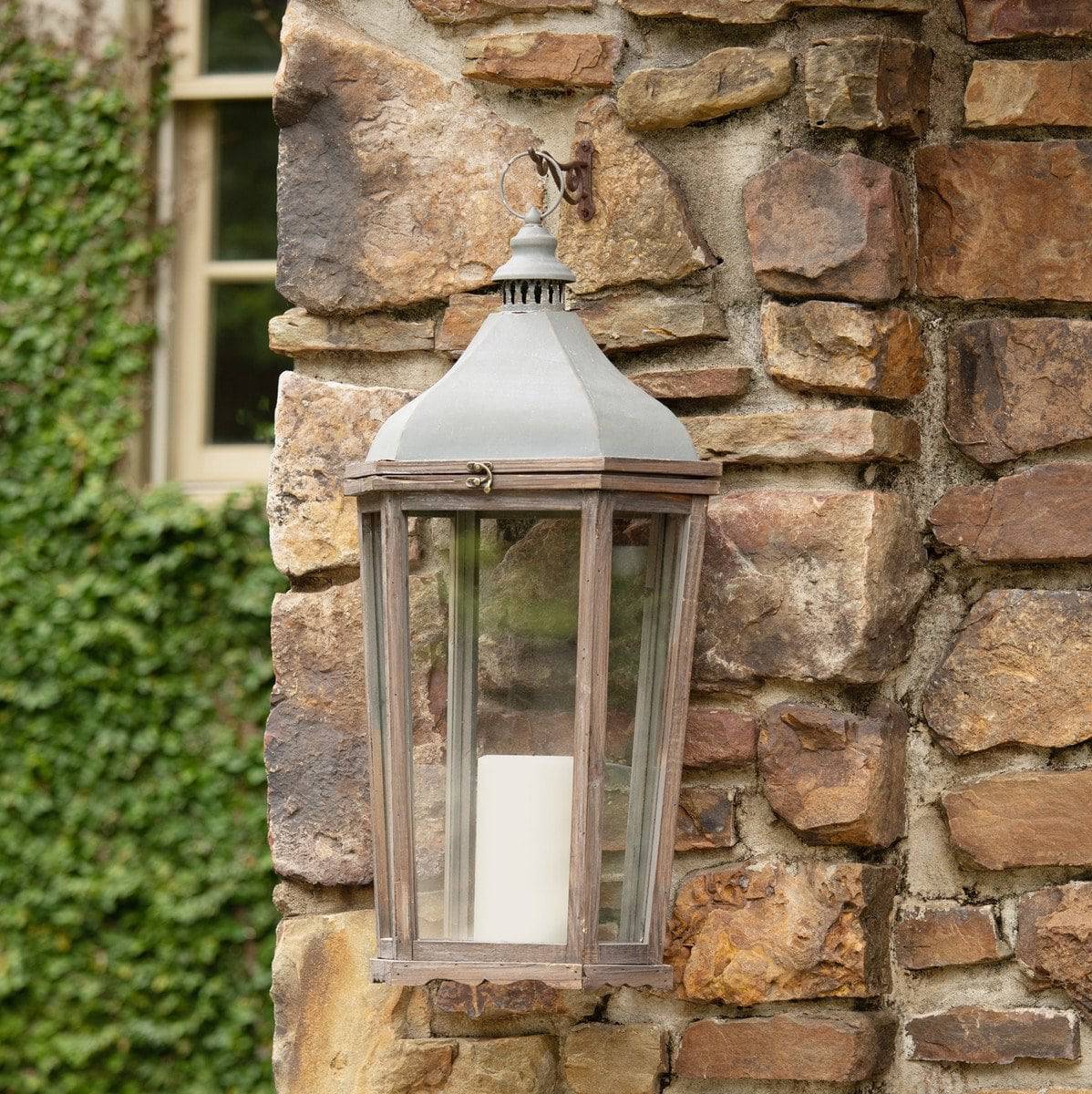 French Styled Mantel Lantern - Maison de Kristine