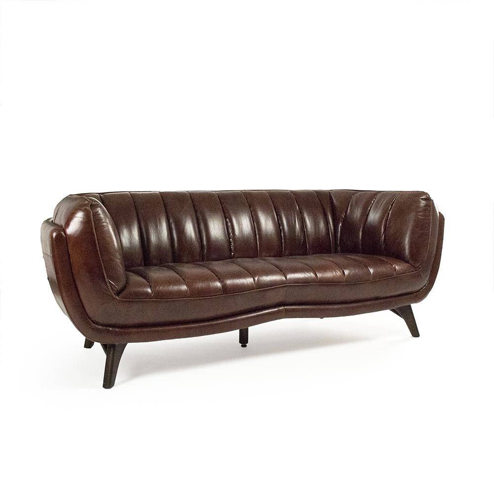 Brice Leather Sofa - Maison de Kristine