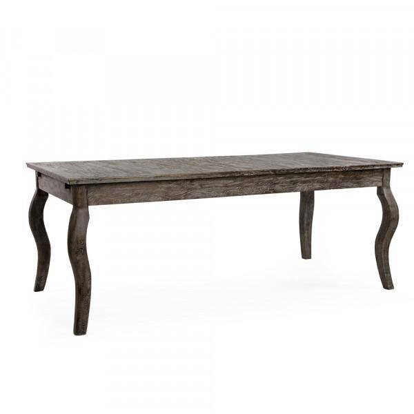 Rhone Oak Dining Table Charcoal - Maison de Kristine