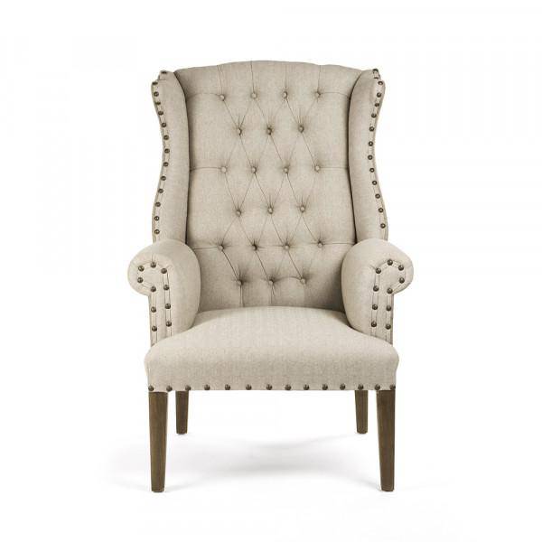 Tufted Wingback Chair - Maison de Kristine