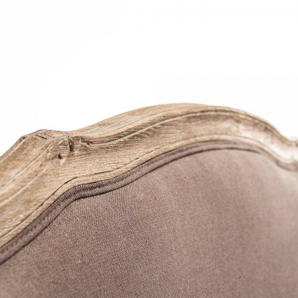 Maison Settee 2 Seat Aubergine Linen - Maison de Kristine